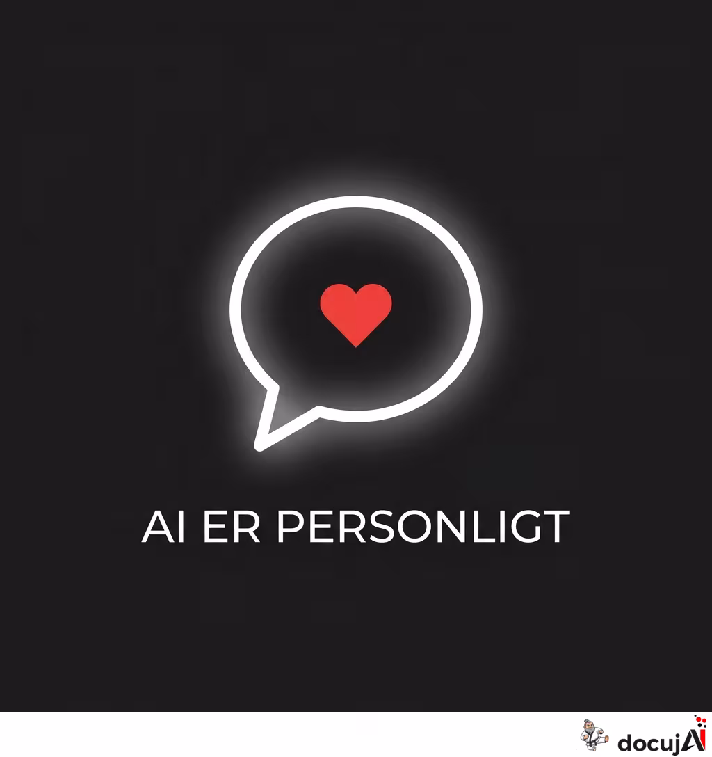 Dit sprog er personligt — også når du skriver til en maskine