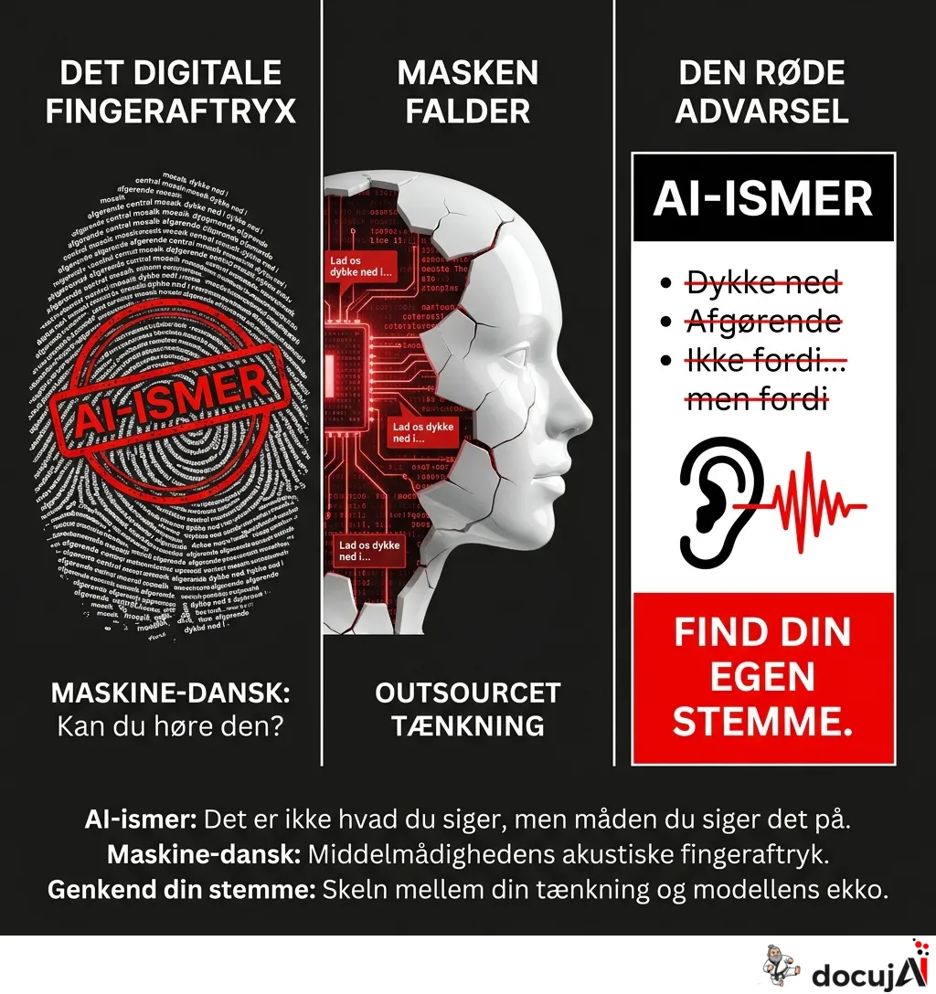 AI-ismer: sadan lyder en sprogmodel nar den tror den skriver dansk